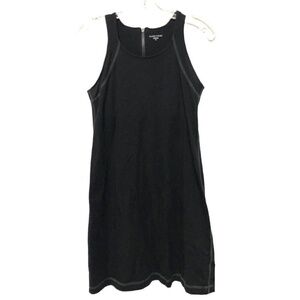 Eileen Fisher Activewear Black Organic Cotton Dress Size XS Tennis Golf Athletic